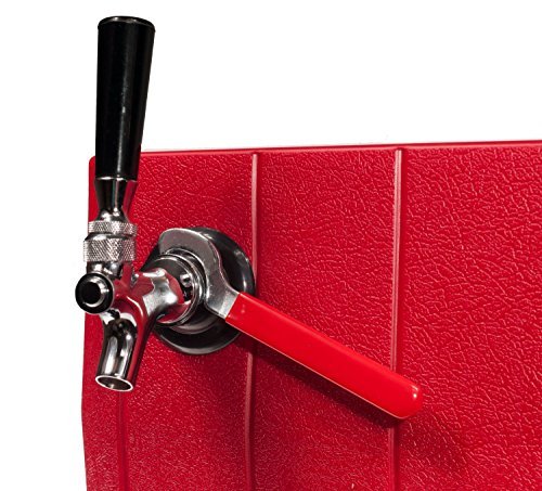 WRENCH FOR BEER FAUCET COUPLING NUT RED VINYL TOOL FOR DRAFT SHANK COUPLING RING