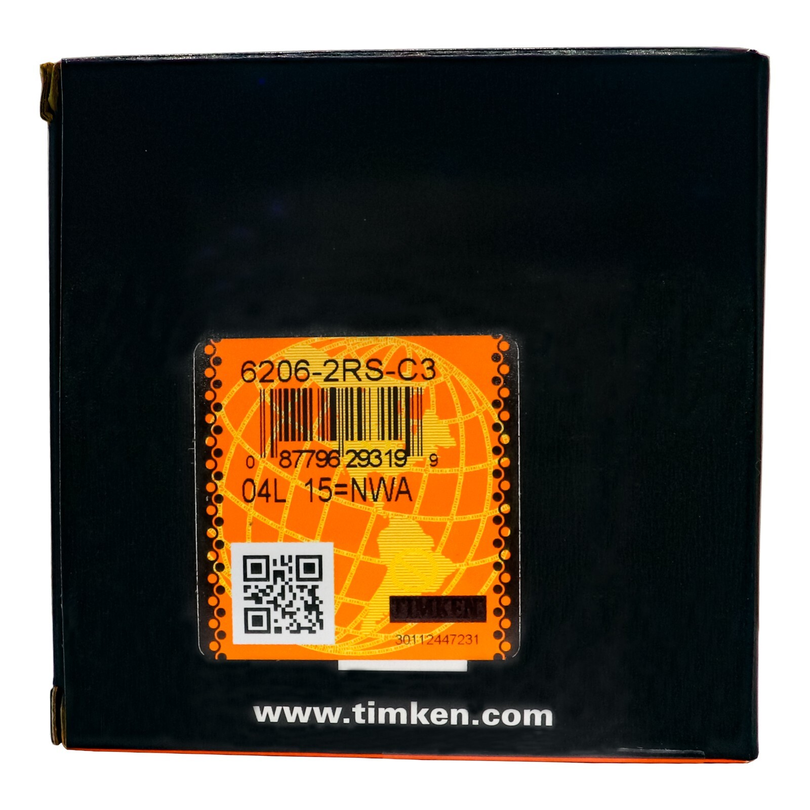 10PACK TIMKEN 6206-2RSC3 6206-2RS 30X62X16MM Double Rubber Seal Bearings 6206RS