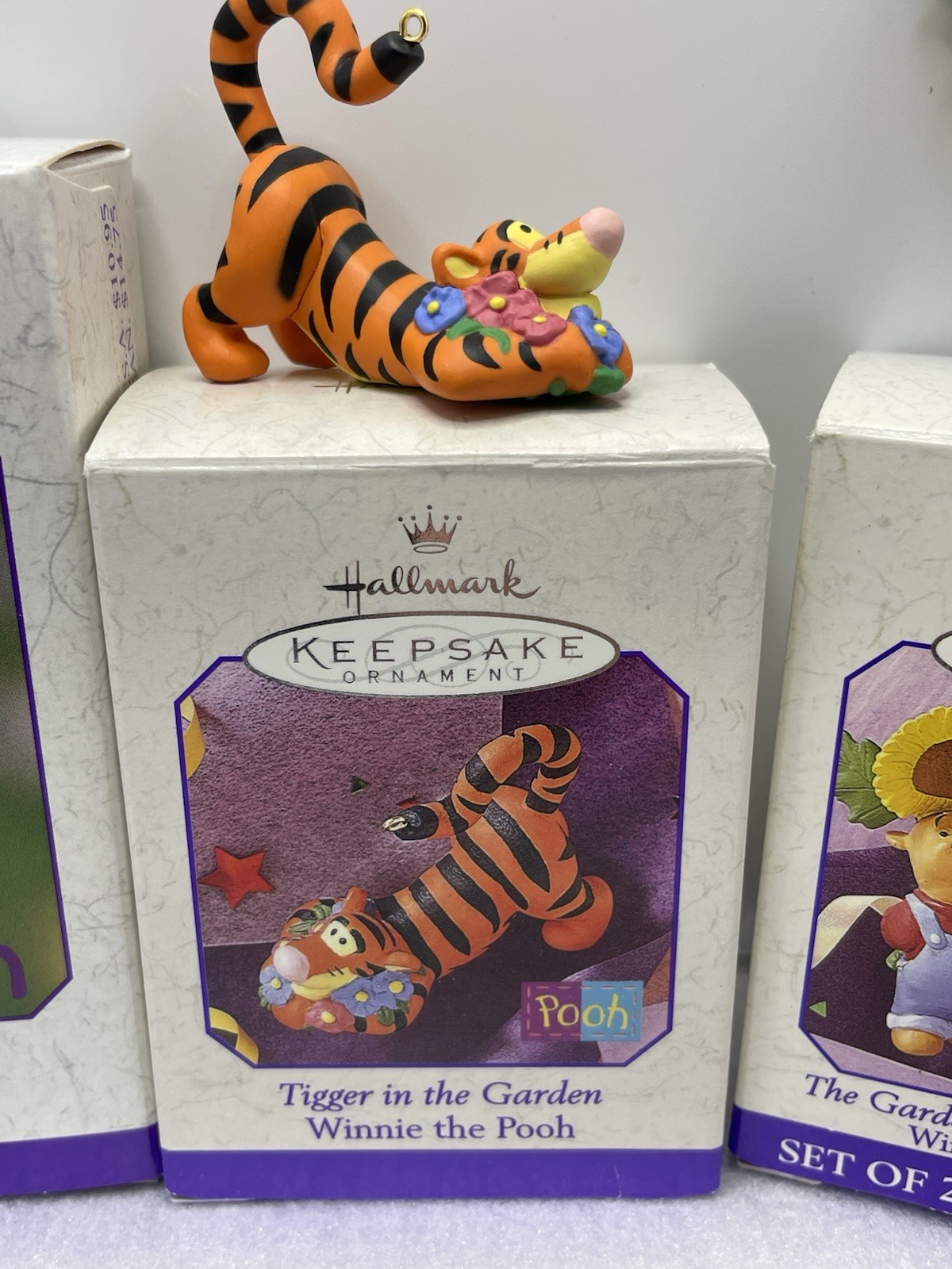 Hallmark Easter Spring Keepsake Disney WINNIE THE POOH PIGLET TIGGER Ornaments
