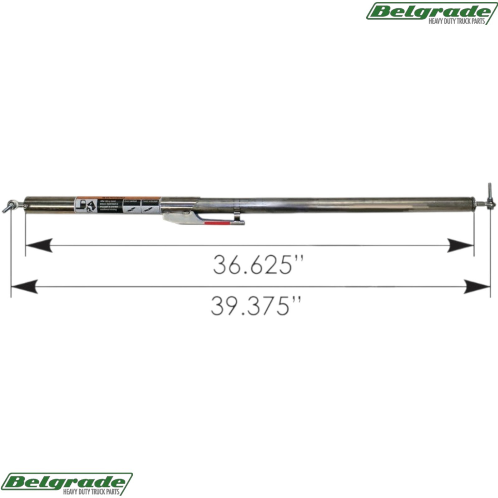 A104632 RH Hood Strut With Lock Kenworth T660 - MSS104600000032