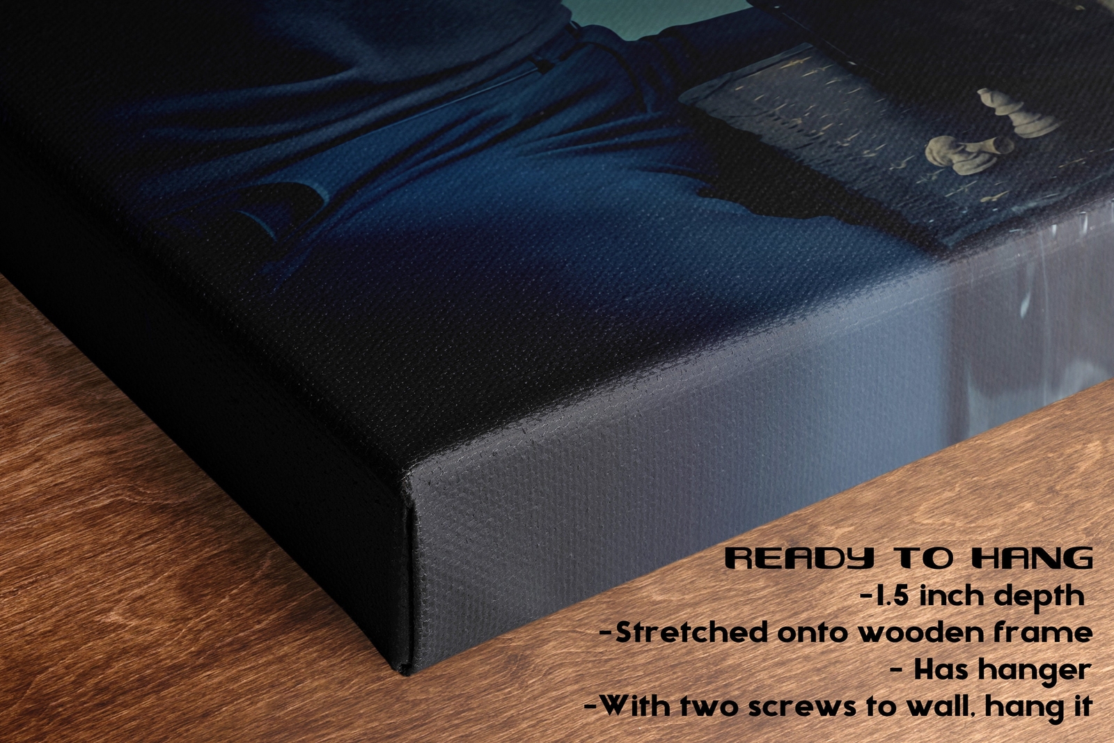 Super Soccer Stars Play Chess Messi vs Ronaldo Canvas Print