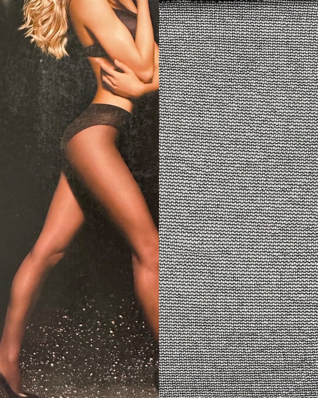 Victoria's Secret Stockings VERY SEXY Lace Top Thigh Highs Pantyhose