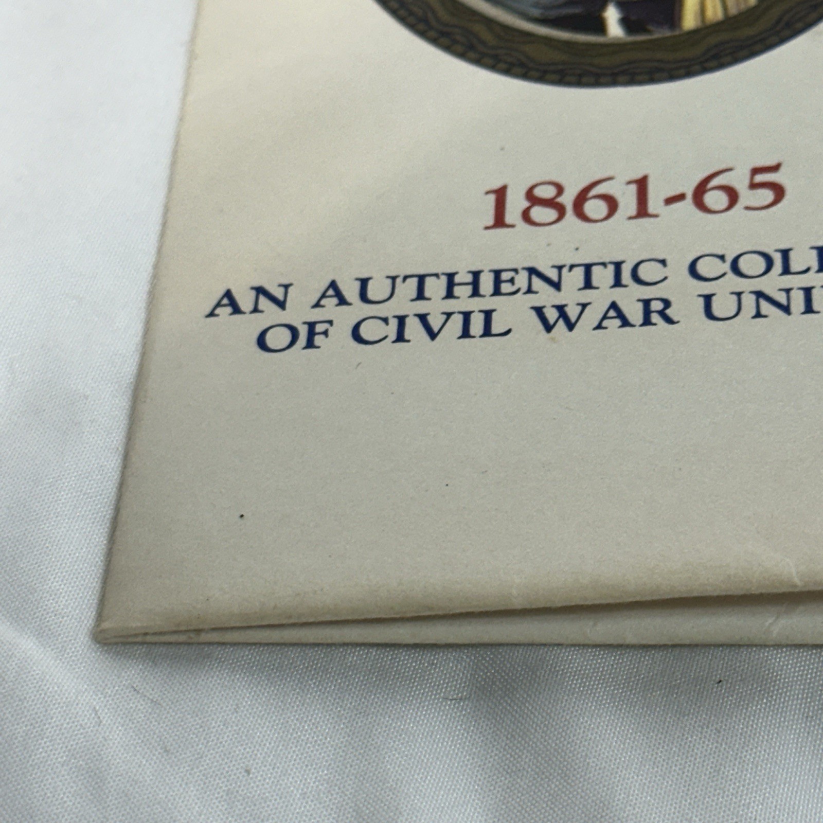 American Civil War Uniforms Of The Confederacy Set Of 6 Art Cards In Folder