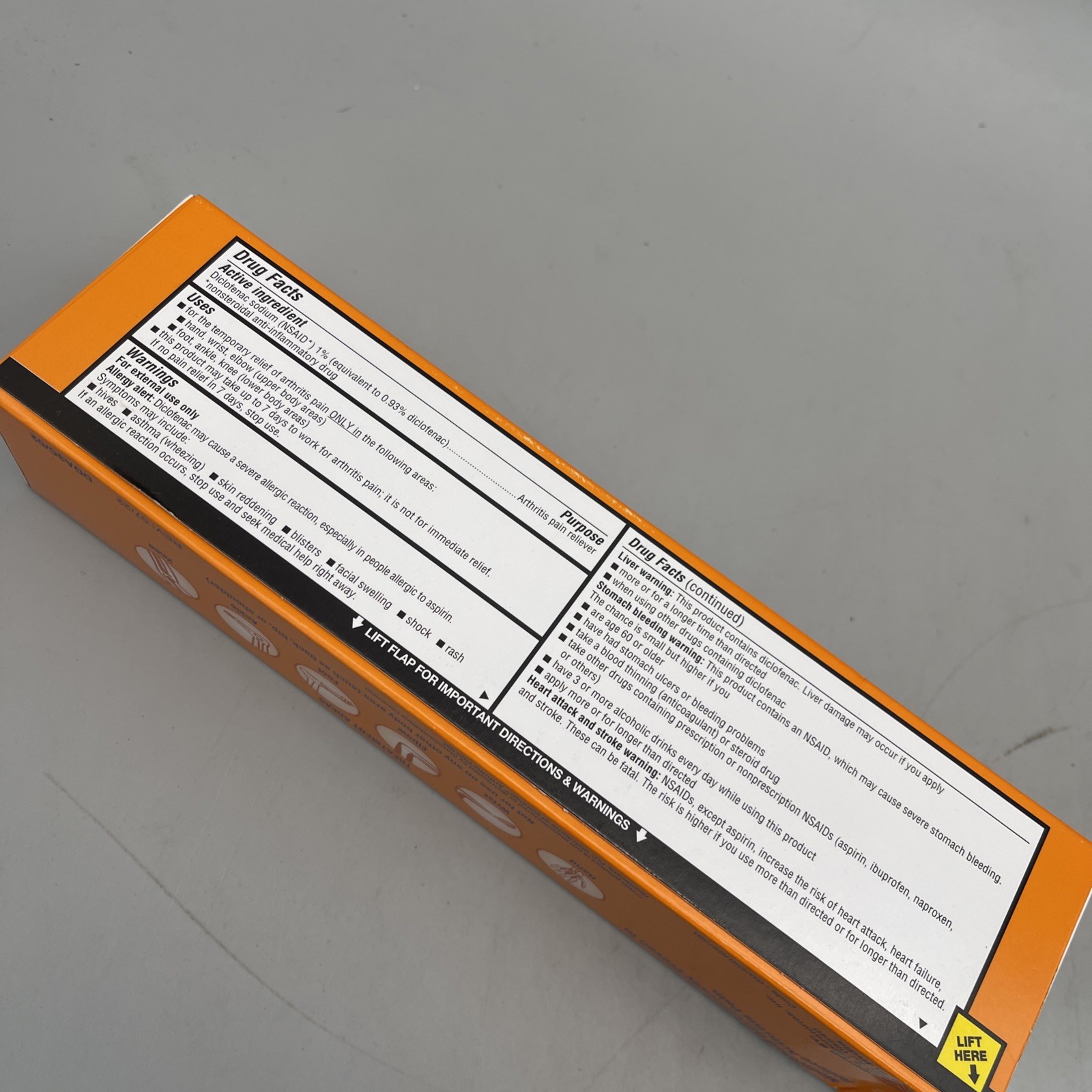 HealthCare Aisle Diclofenac Gel Arthritis Pain Reliever 5.29 oz Exp 08/2026