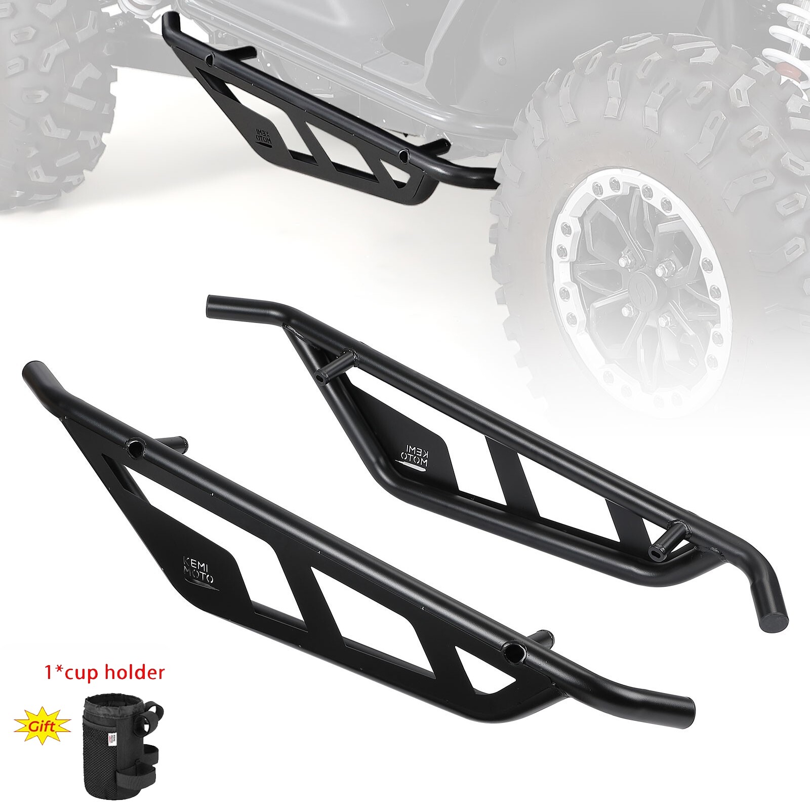 Nerf Bars Rock Sliders Black Heavy Duty for CFMOTO ZFORCE 950 1000 2020-2024