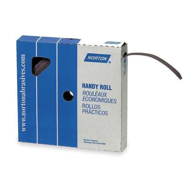 Norton Abrasives 66261126297 Abrasive Roll, 2" W X 150 Ft. L, P120 Grit, Brown,