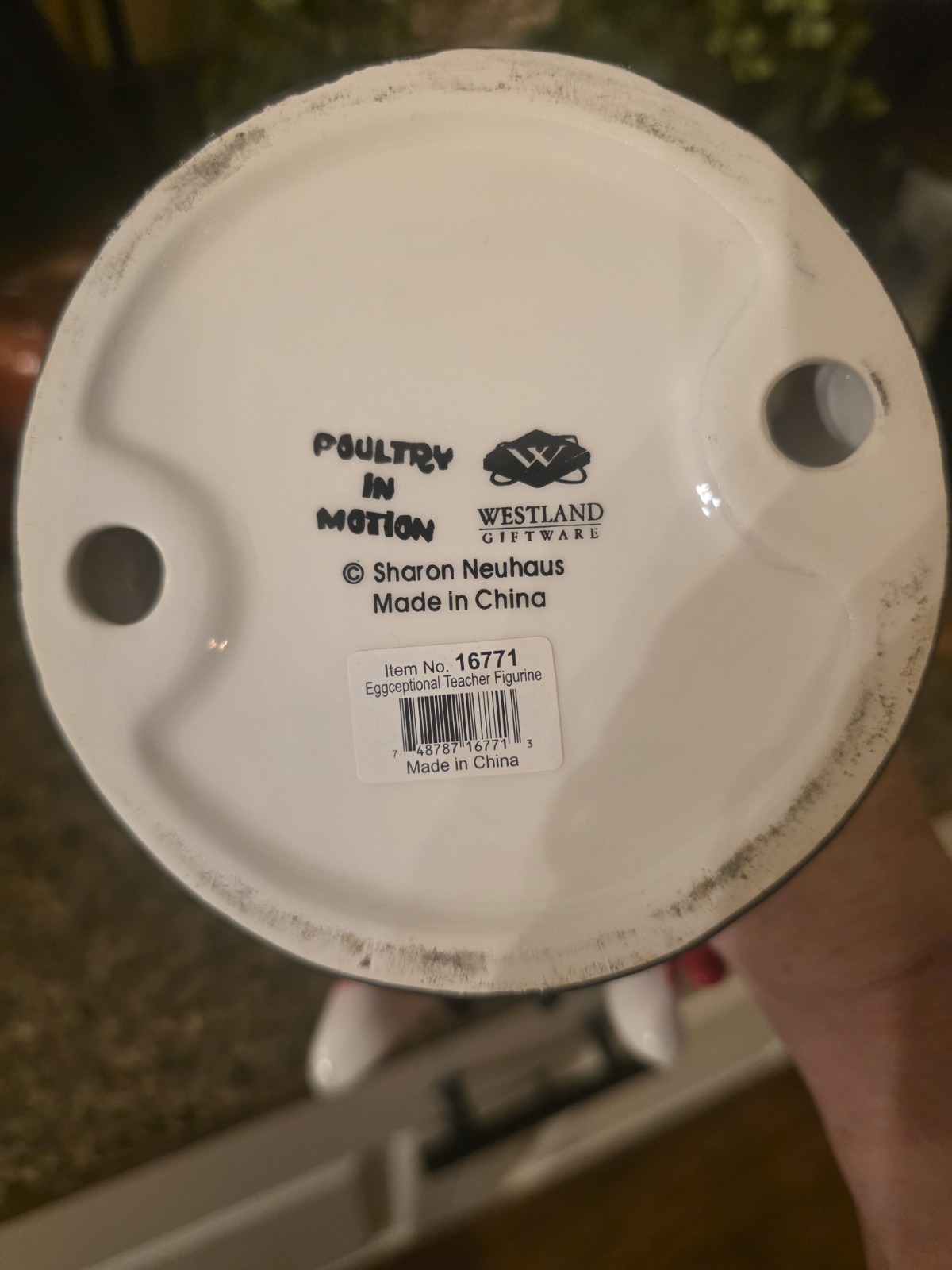 Poultry In Motion HTF Eggceptional #16771 SHARON NEUHAUS Teacher Theme Rooster