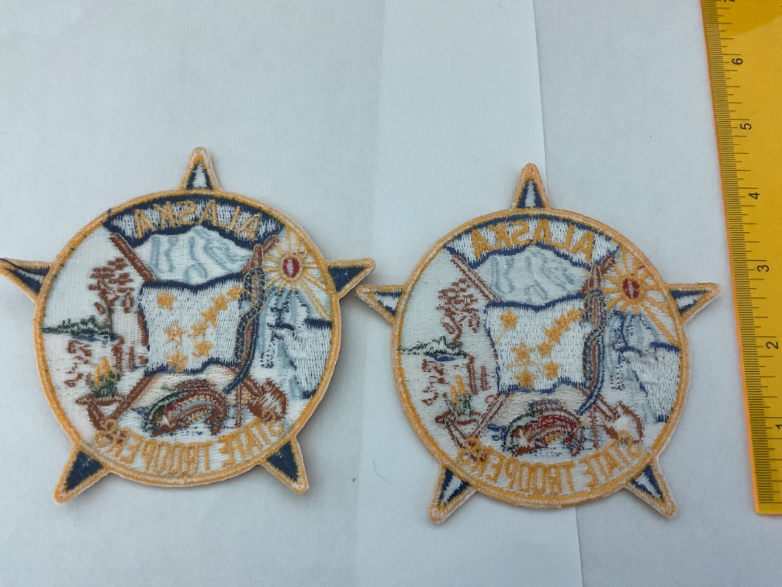 Alaska State Troopers collectable Patch Set 2 pieces