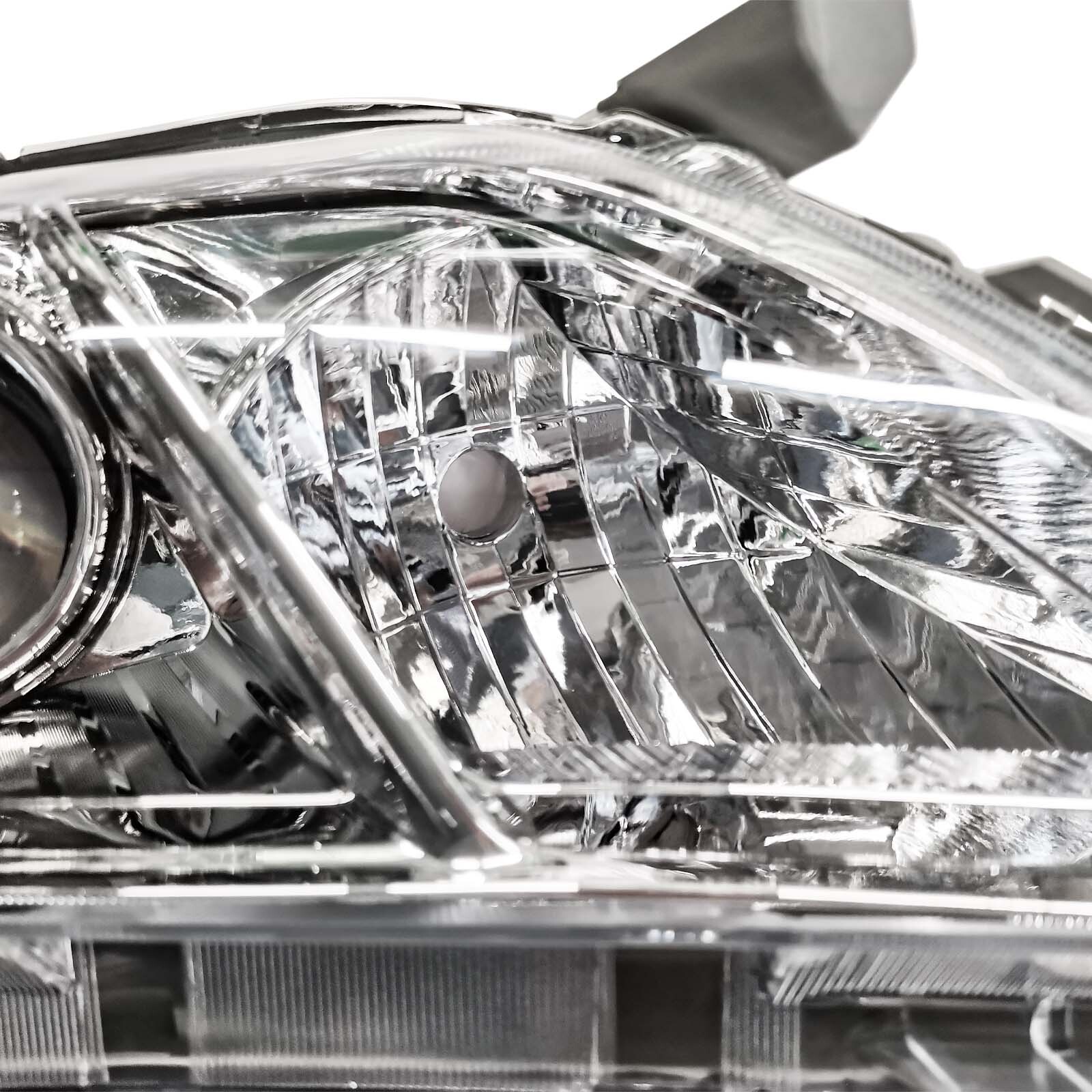 Right+Left Headlights For 2007 2008 2009 Toyota Camry Chrome Clear Projector