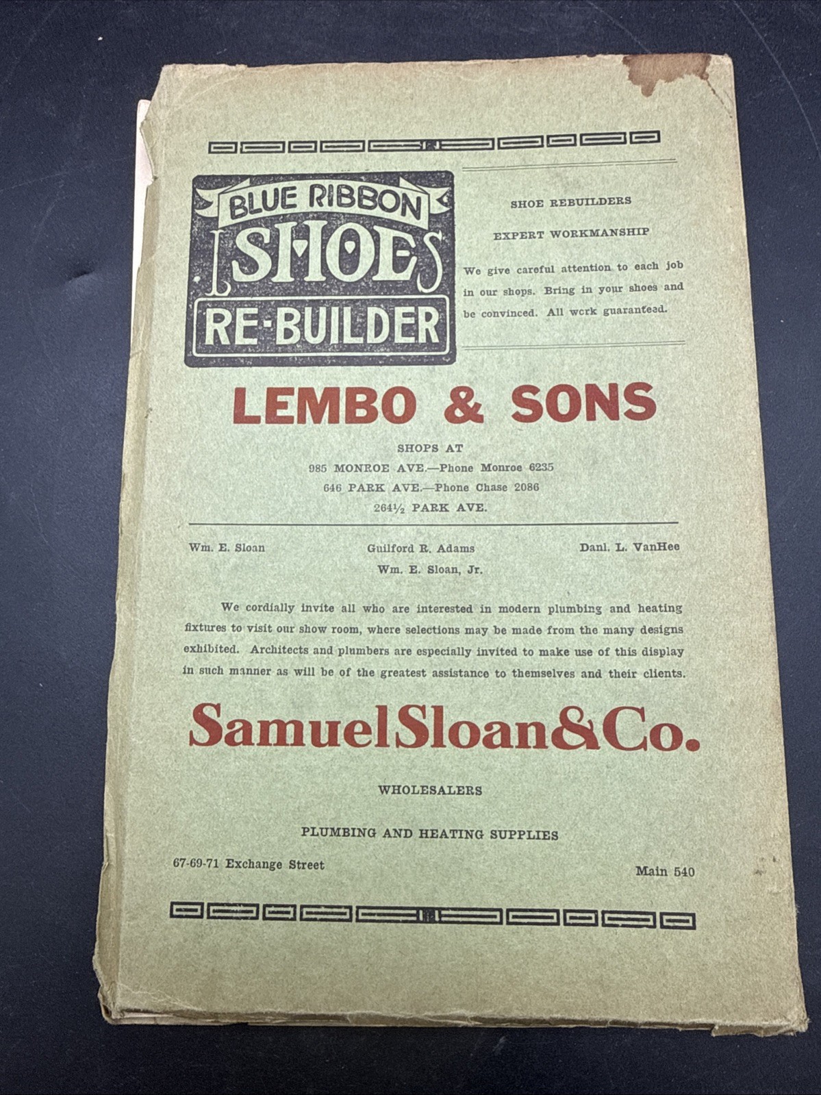 RARE 1926 27th Infantry Division 108th Company A Field Day Souvenir History book