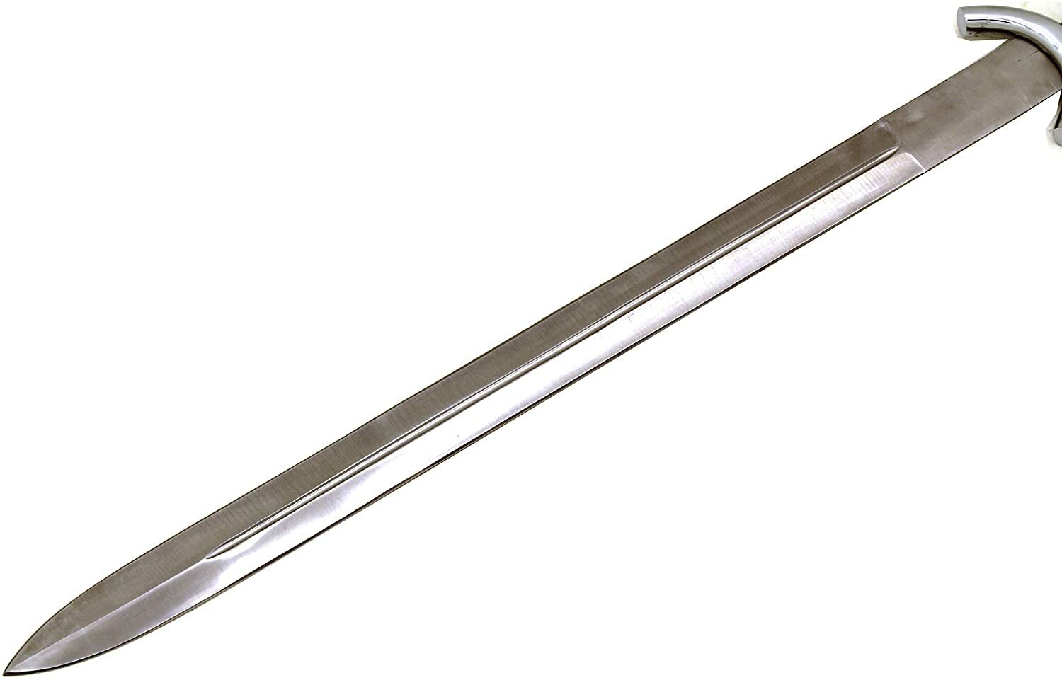 Medieval Warrior Fantasy Celtic Sword with Black Leather Sheath