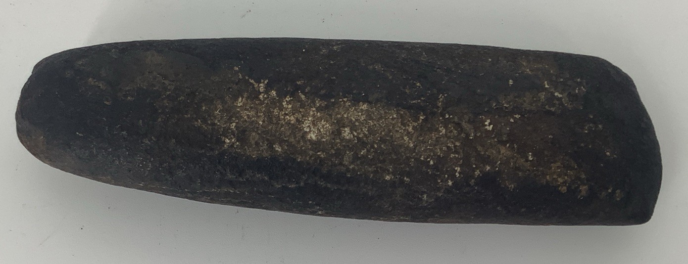 Vintage Native American Fully Shaped Stone Axe Head Artifact 7” X 2” X 1.25”