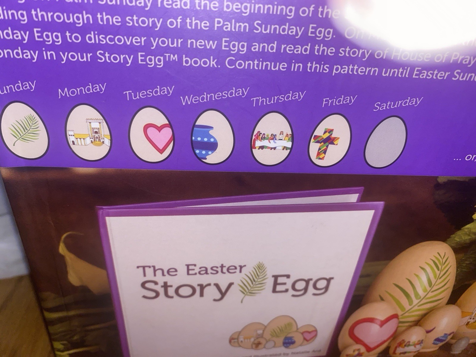 The Easter Story Egg: Celebrate the trust meaning of Easter NEW IN BOX