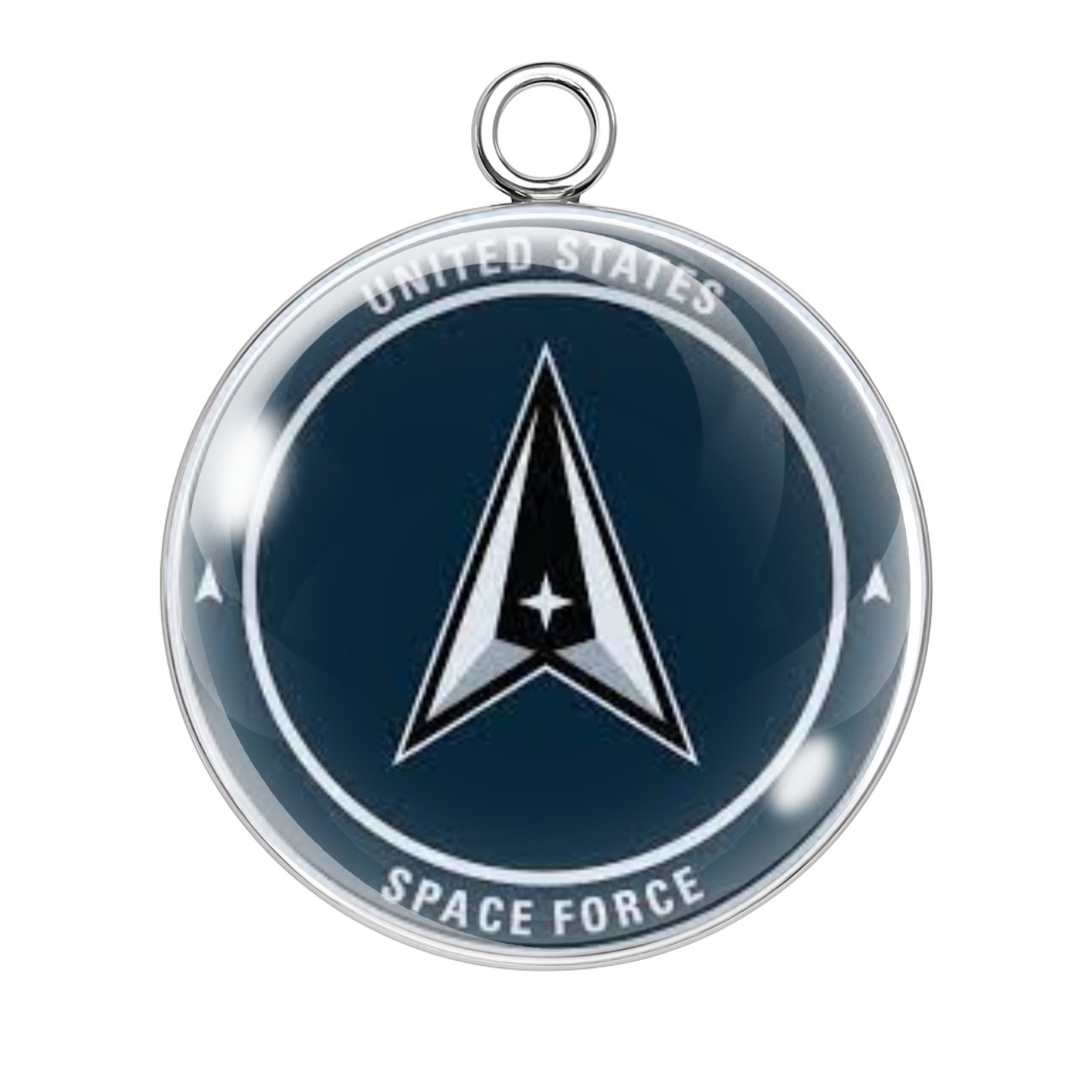 Military Logo Charms. Army, Navy, Air Force, Marines, Space Force