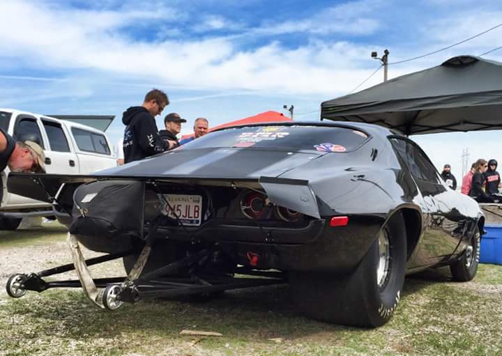 Chevy Camaro 70/73 Pro Racing Wing Black