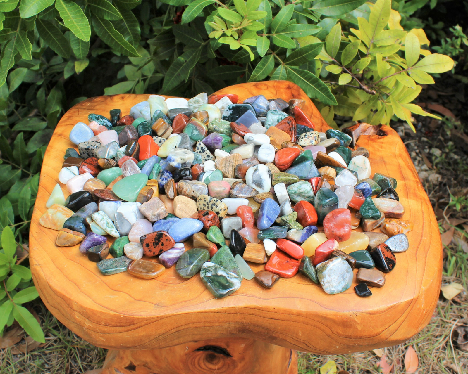Assorted Mix Tumbled Stones: SMALL, MEDIUM or LARGE Sizes Wholesale Bulk Lots