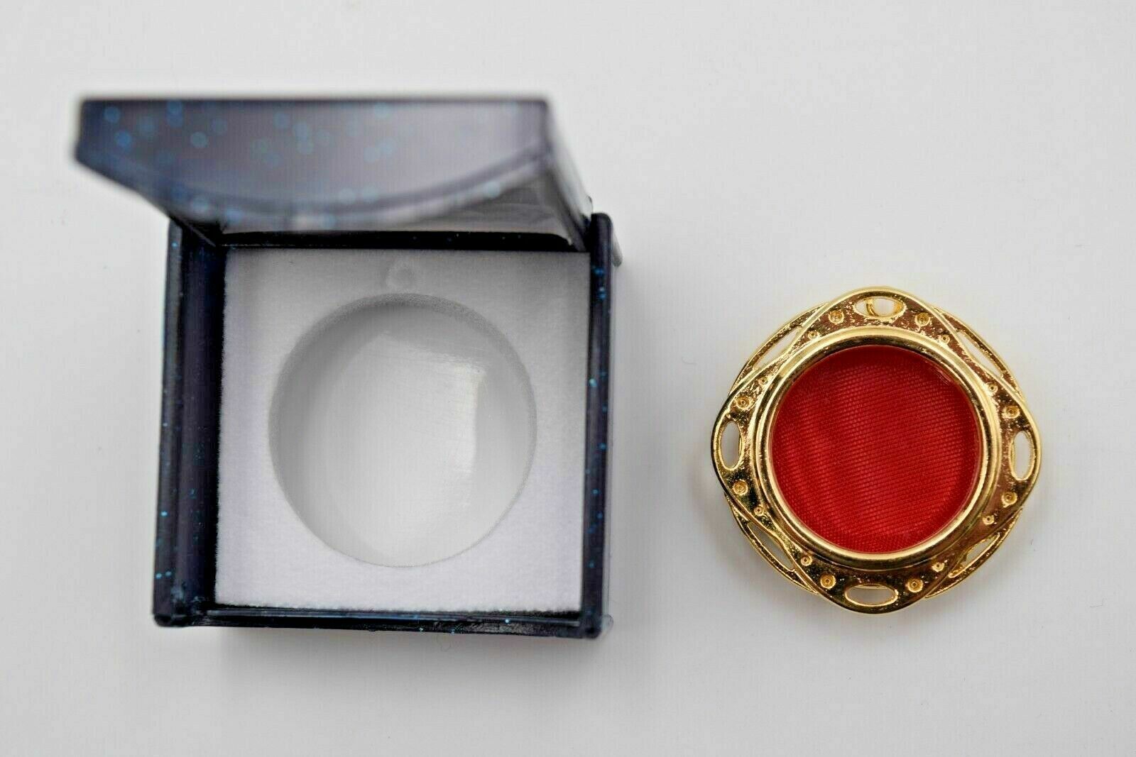 Theca Relic Reliquary Catholic relic theca with case, new