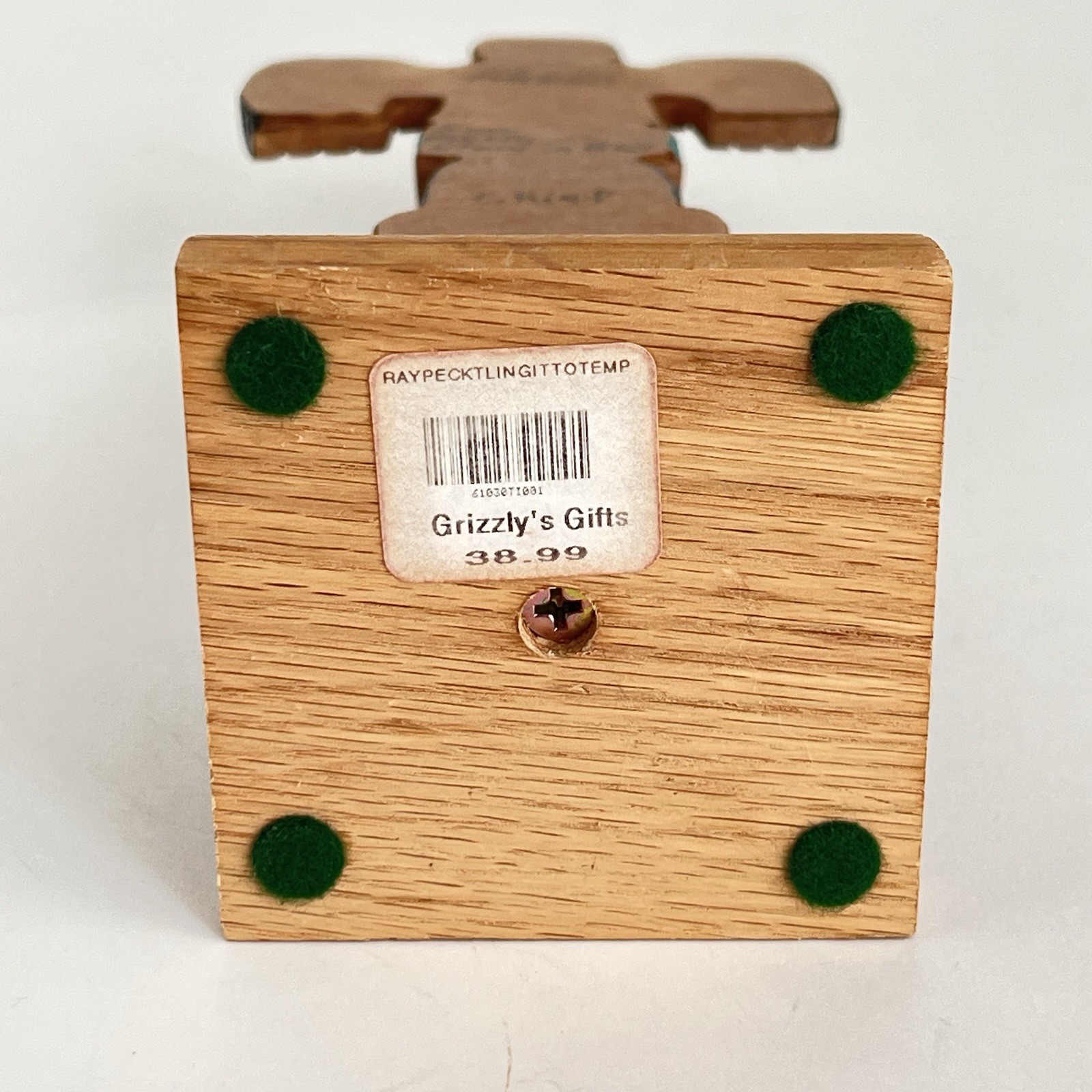 Pacific Northwest Native American Totem Pole Tlingit Raven Chief Box Alaska 10”