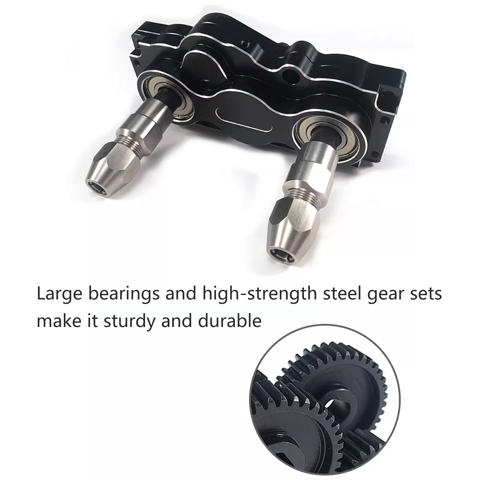 RC Boat Gear Box Forward Reverse Transfer Transmission Gearbox for RC Tug Yachts