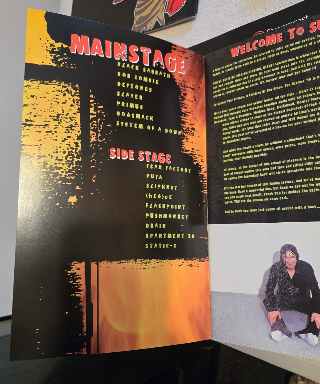 The Ozzfest '97- 2005**Concert Tour Book**Ozzy Osbourne, Black Sabbath, Slayer