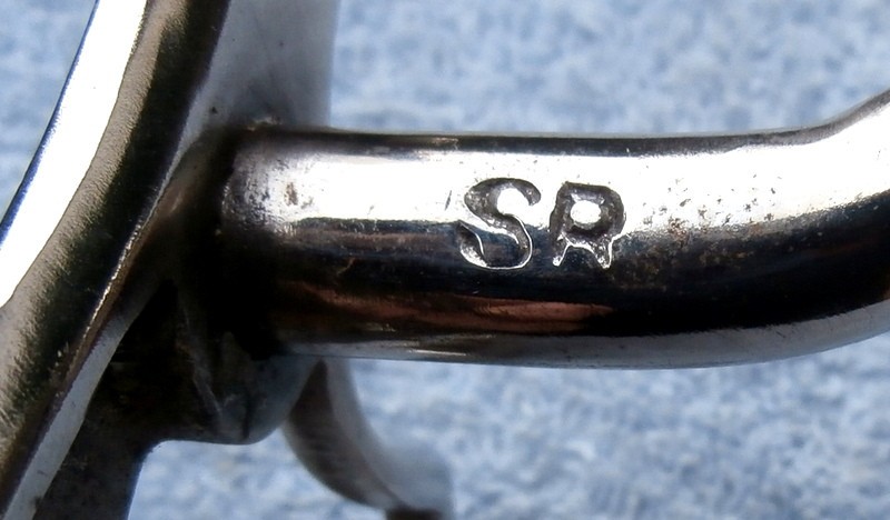 Cowgirl Man in Moon Moon Stars Horse Bit Silver & Brass