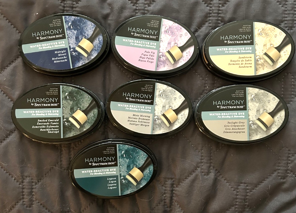 Crafters Spect 42Noir Inkpad Harmony Water-Proof, Metallic-Pigment, Alcohol-Pr