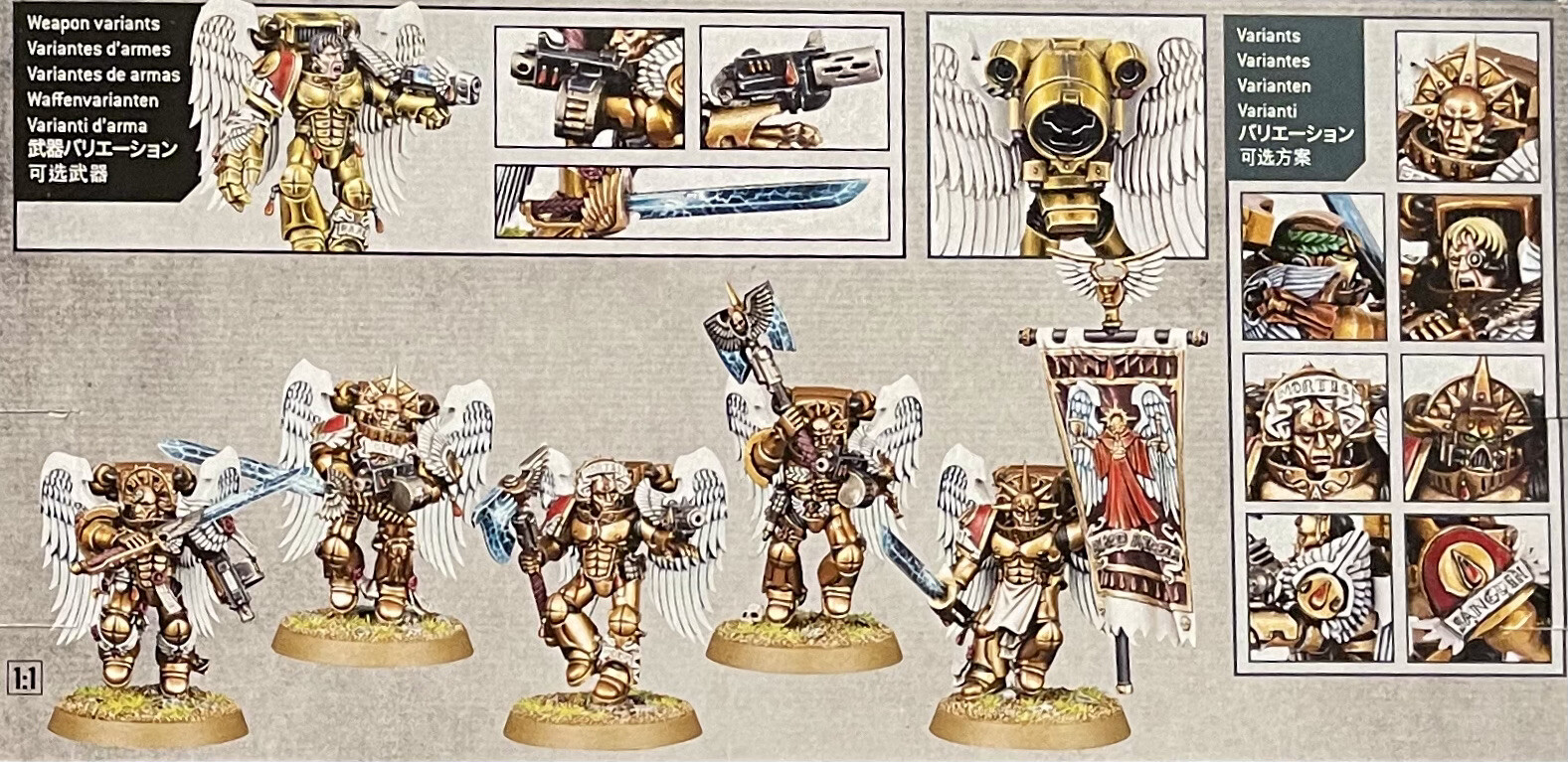 Warhammer 40K Horus Heresy Space Marine Blood Angels SANGUINARY GUARD Bits Bit