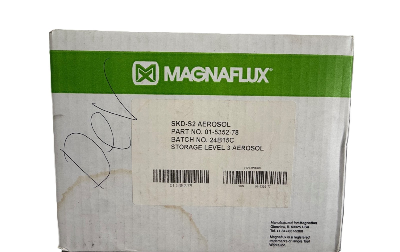 New box of 12 Magnaflux SKD-S2 Spotcheck aerosol 01-5352-78