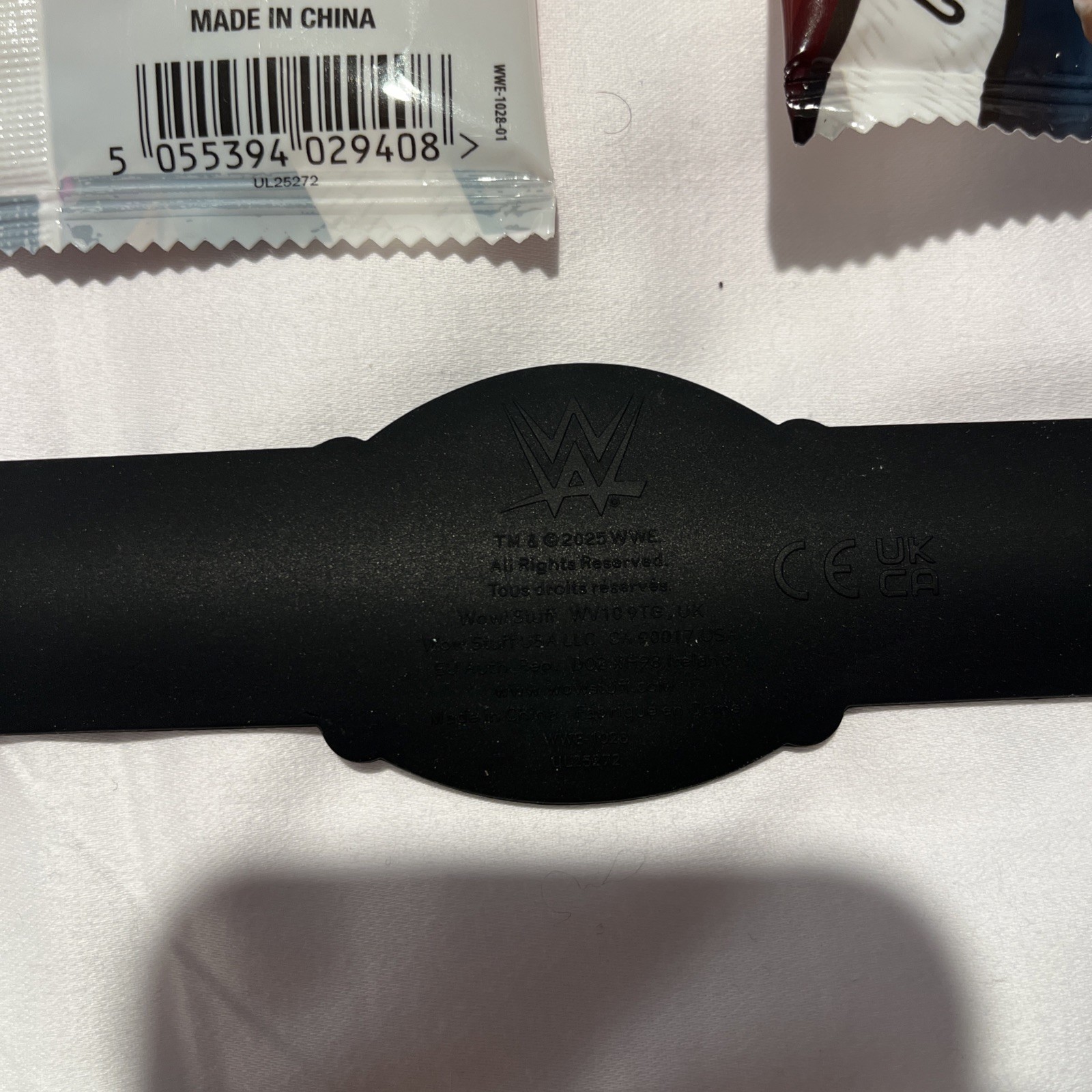 WWE Championship Slap Bands 3 Adrenaline Collection 2002 Undisputed World Title