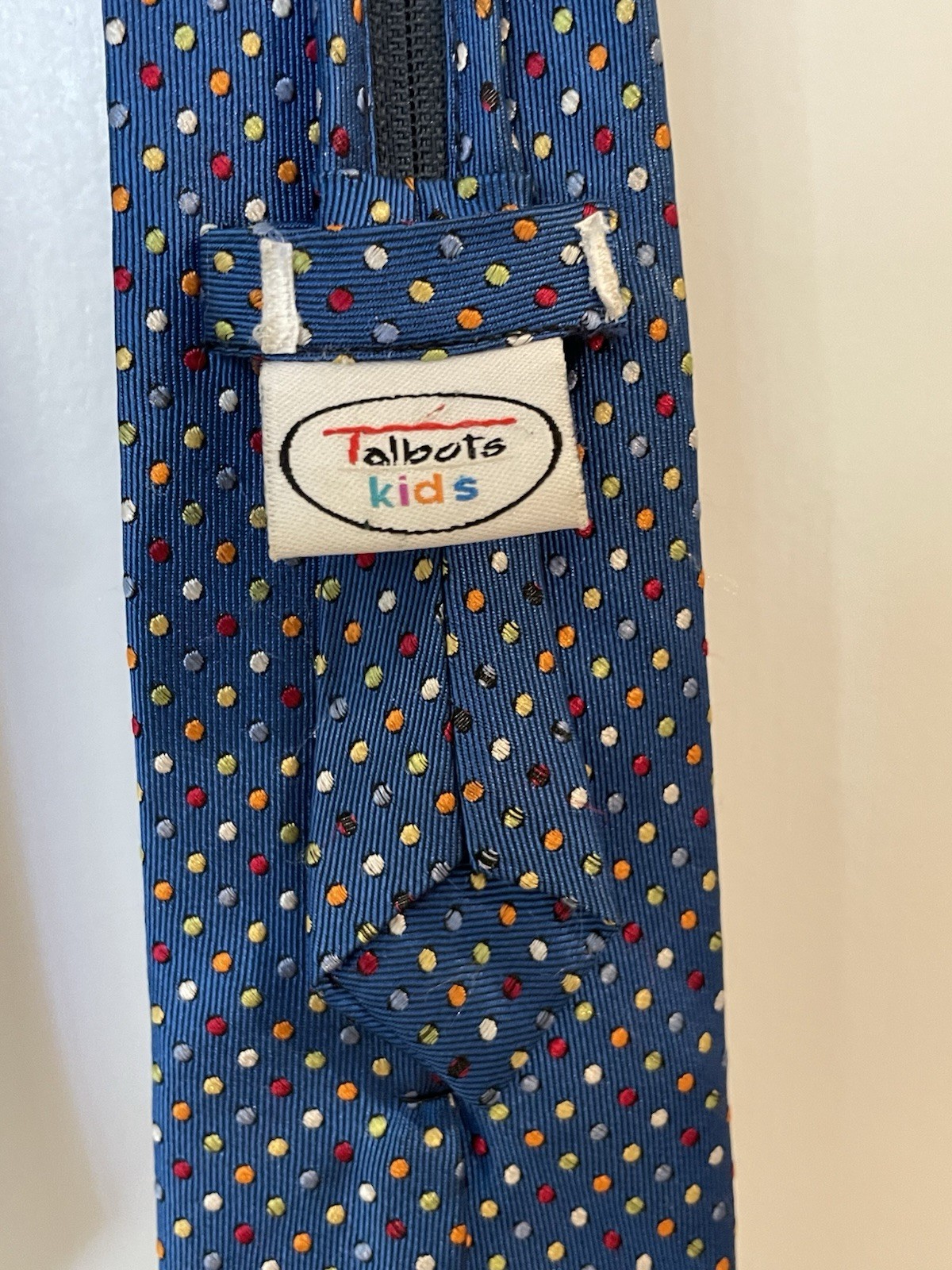 Lot (3) Boy’s 100% Silk Ties DC Batman, DC Superman, Talbots Tie Zipper Pre-tied