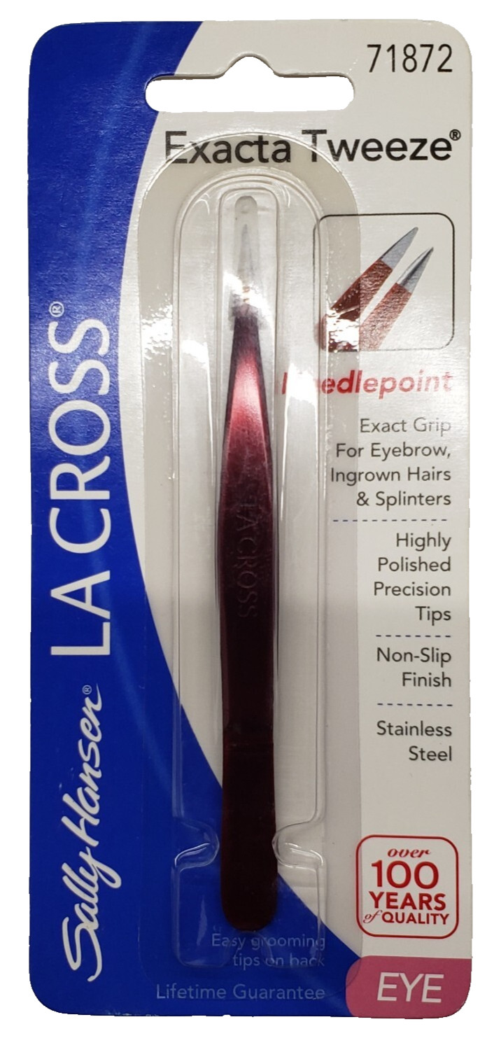 New La Cross By Sally Hansen Exact Tweeze Needle Point 71872