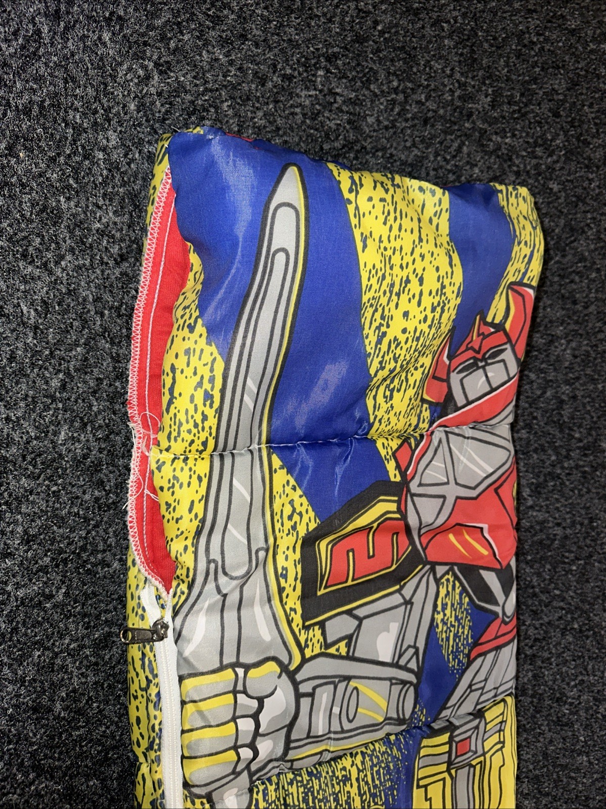 Vintage 1994 Mighty Morphin Power Rangers Sleeping Bag 30" x 57"