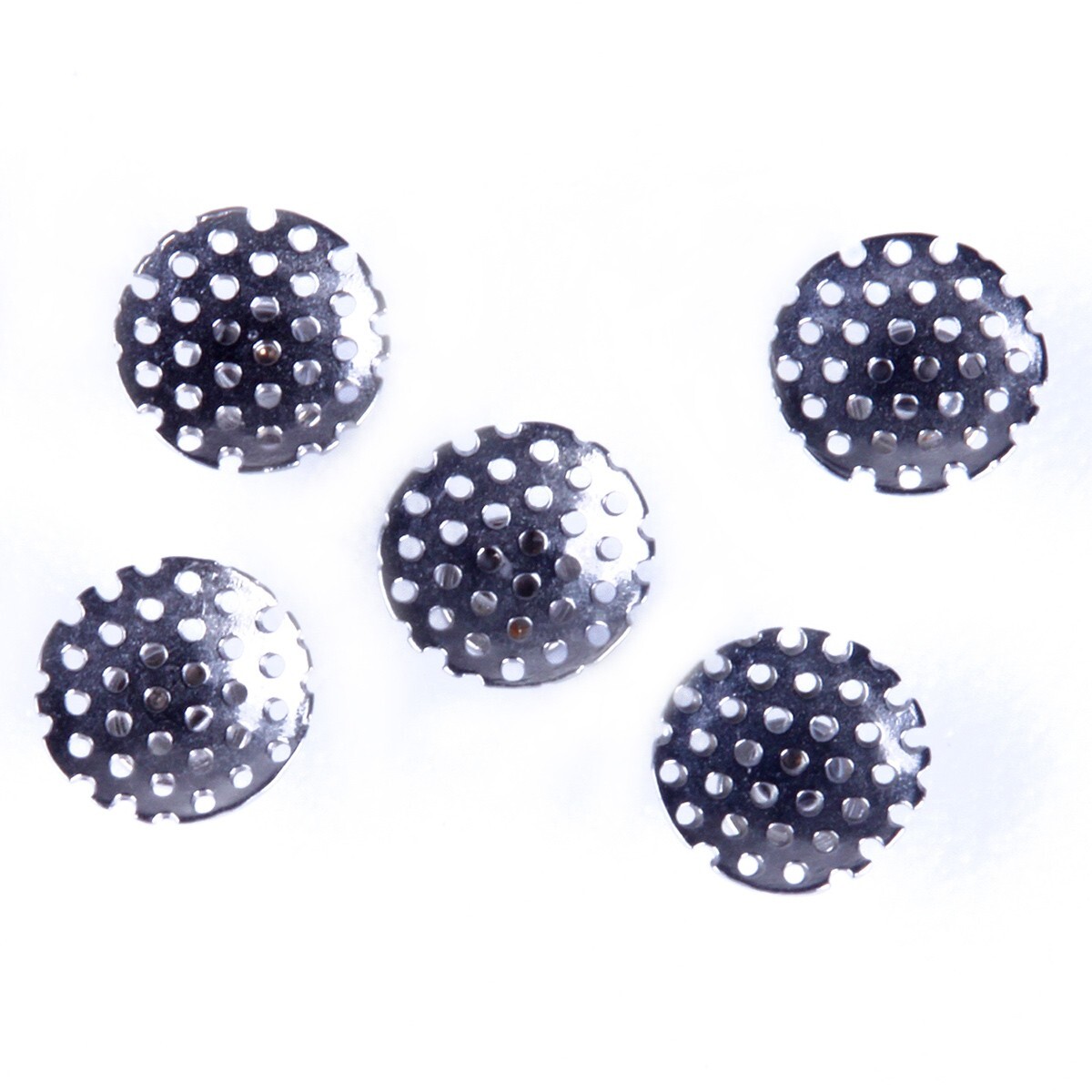 AZDENT Dental Orthodontic Lingual Buttons Bondable Round /Crimpable Hook Stops