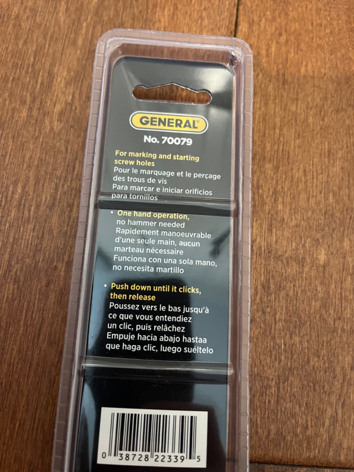 General Tools 70079 Utility Automatic Center Punch