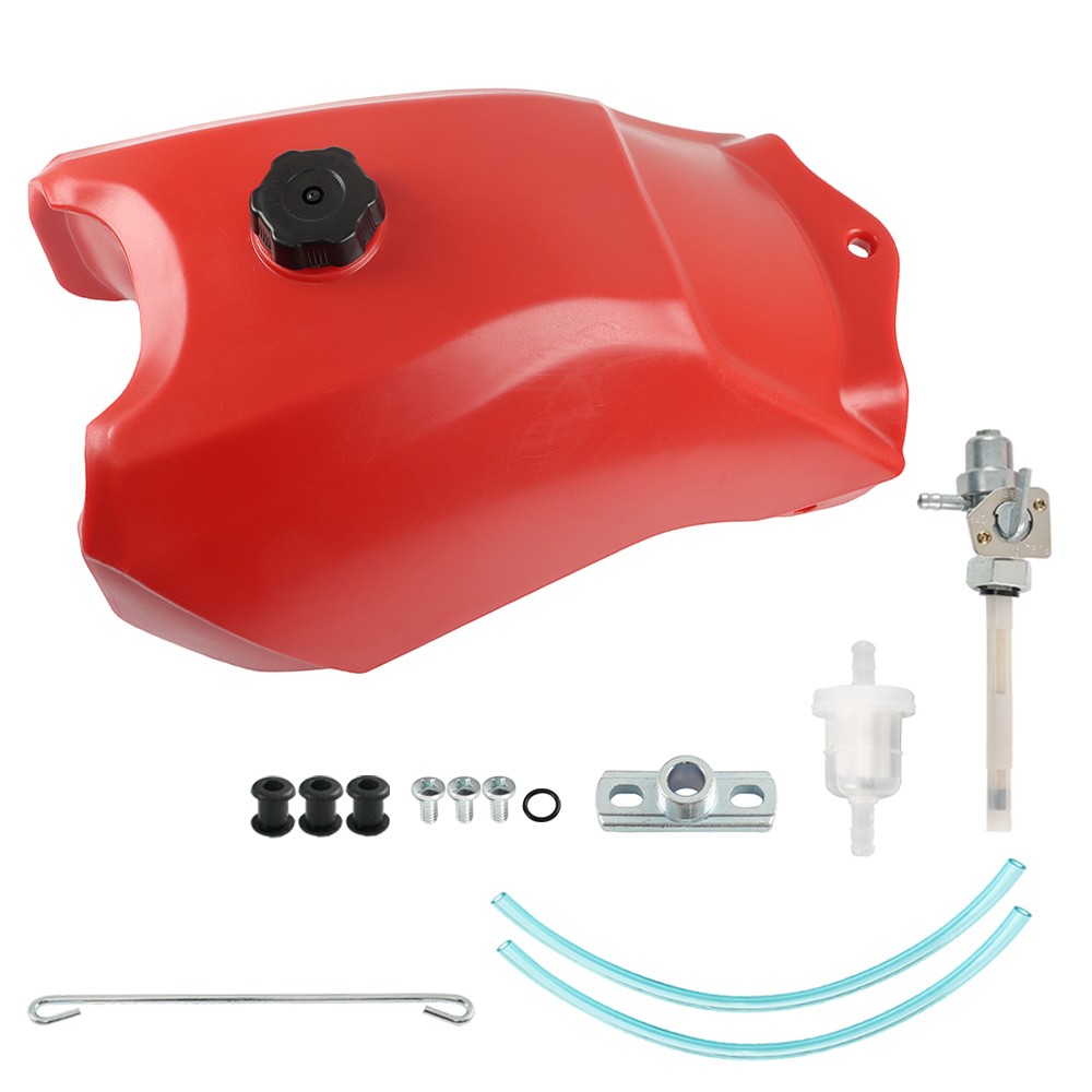 For Honda Fourtrax 300 TRX300 TRX 300 1988-1992 Fuel Tank W/ Cap & Fuel Petcock
