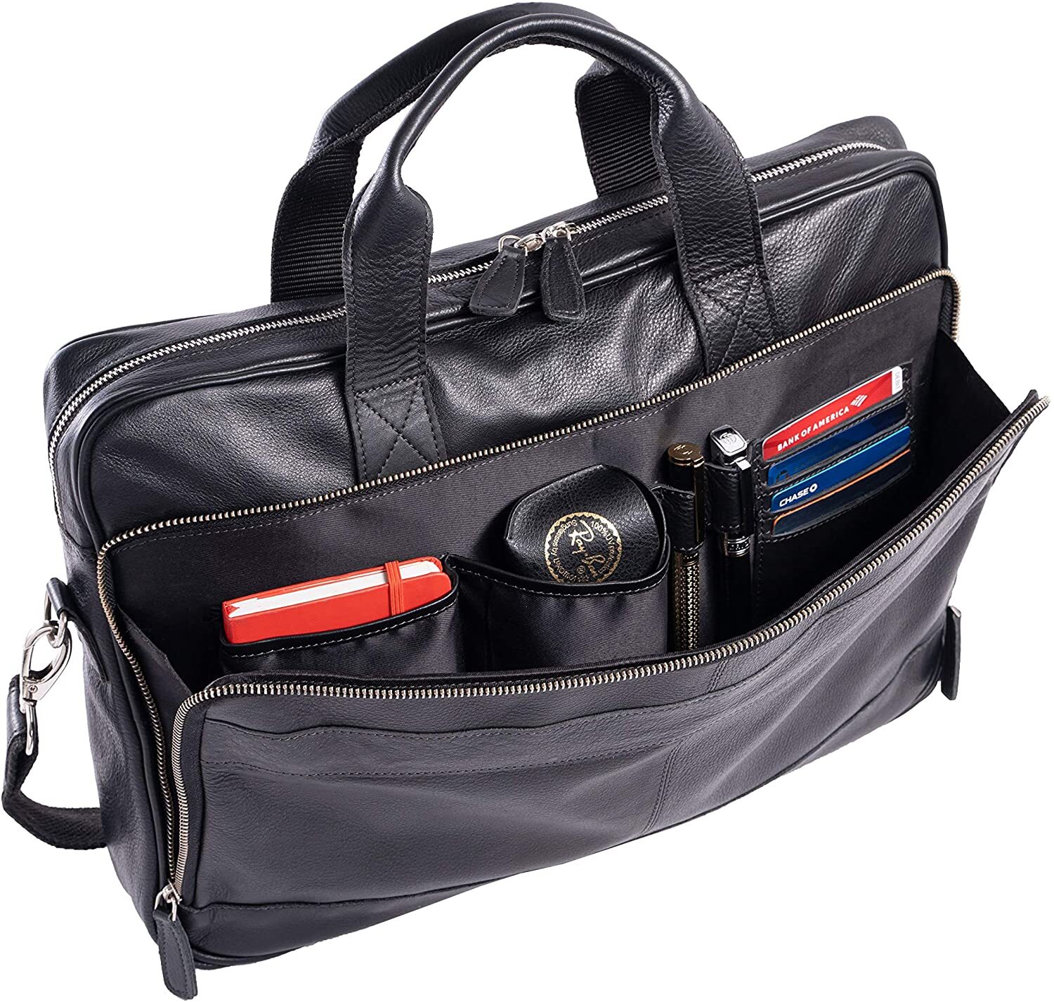 Leather briefcases Laptop Messenger Bags for Men and Women Best Office Bag