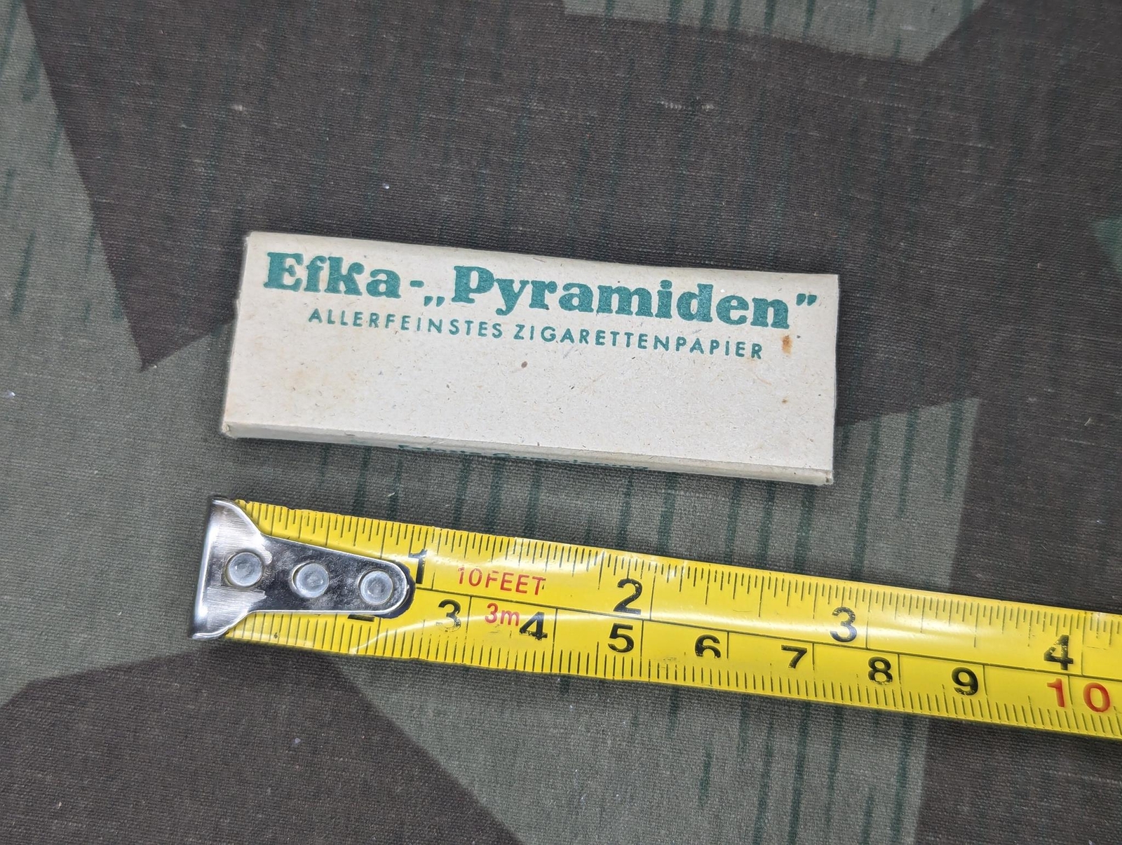 1 x WWII German Efka Cigarette Rolling Papers Vintage 1940s Tobacciana Soldier