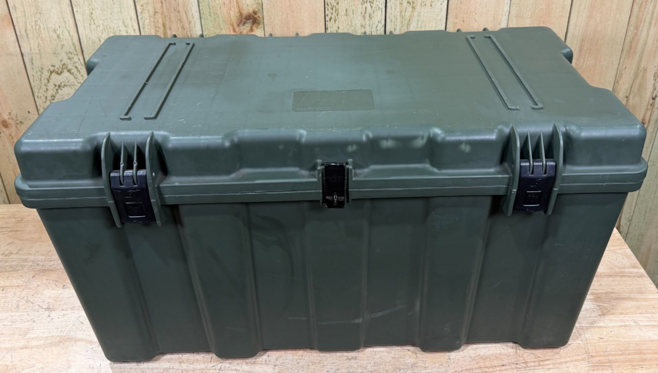 Pelican Hardigg Case TL500 Green Military Waterproof Storage