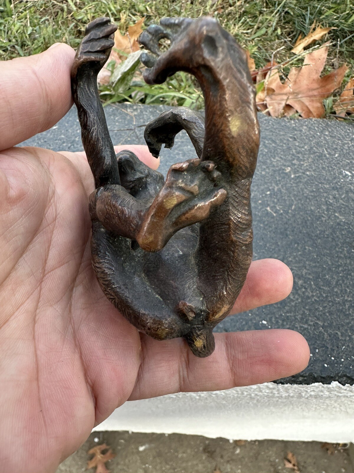 Wonderful Antique Bronze Money