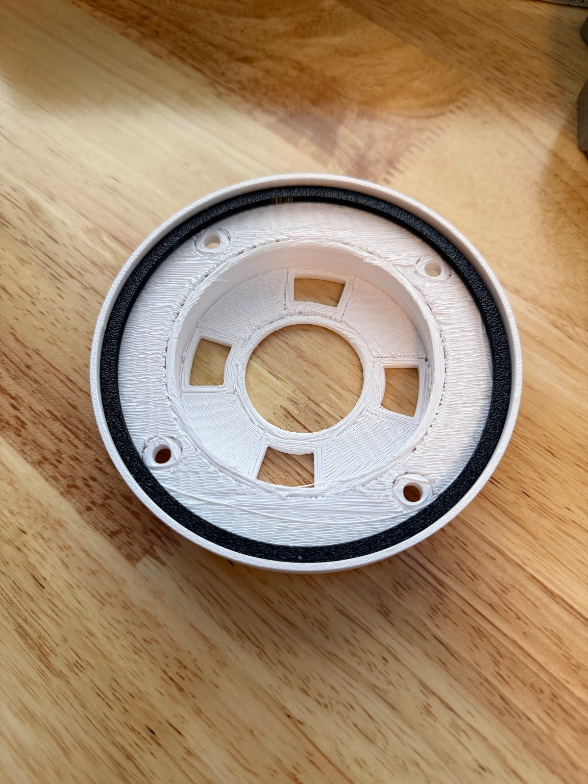 Custom Nest Floodlight Round Electrical Box Mount