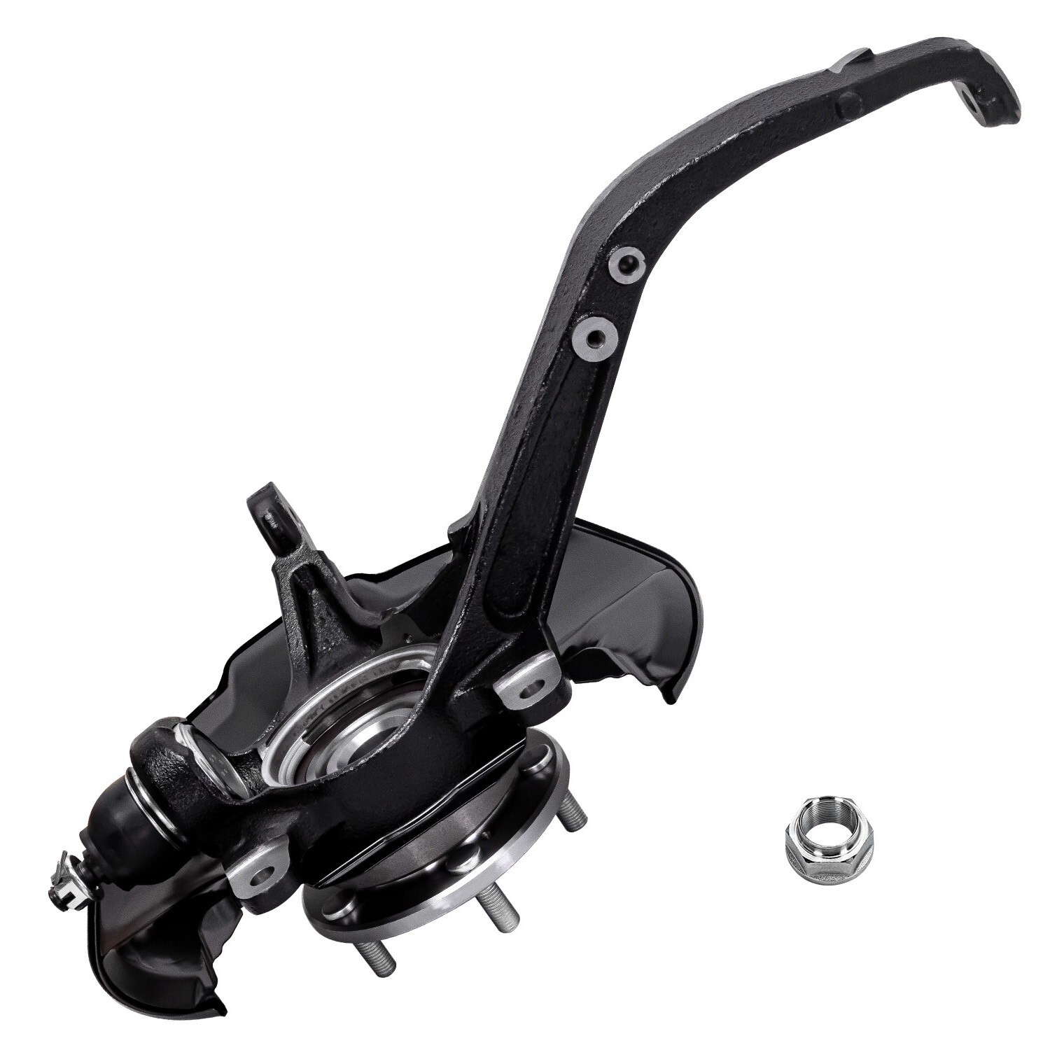 Front Steering Knuckles & Wheel Hub Bearings for 2009 2010-2012 Honda Accord TSX