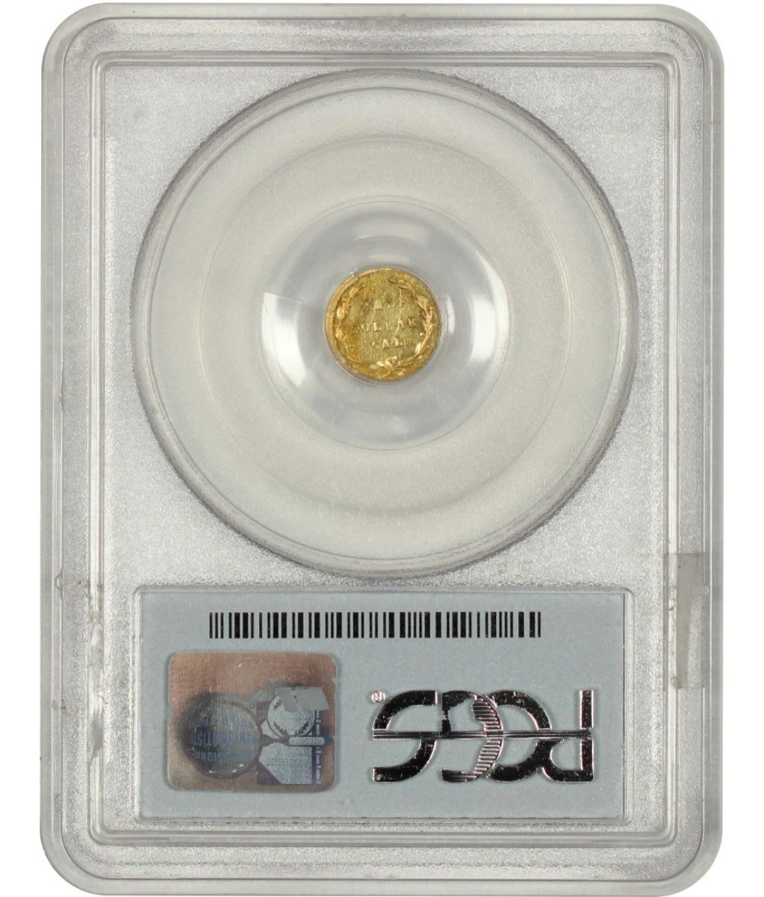 Cal. Fractional: 1871 50C PCGS AU58 (BG-1026) - California Fractional Gold