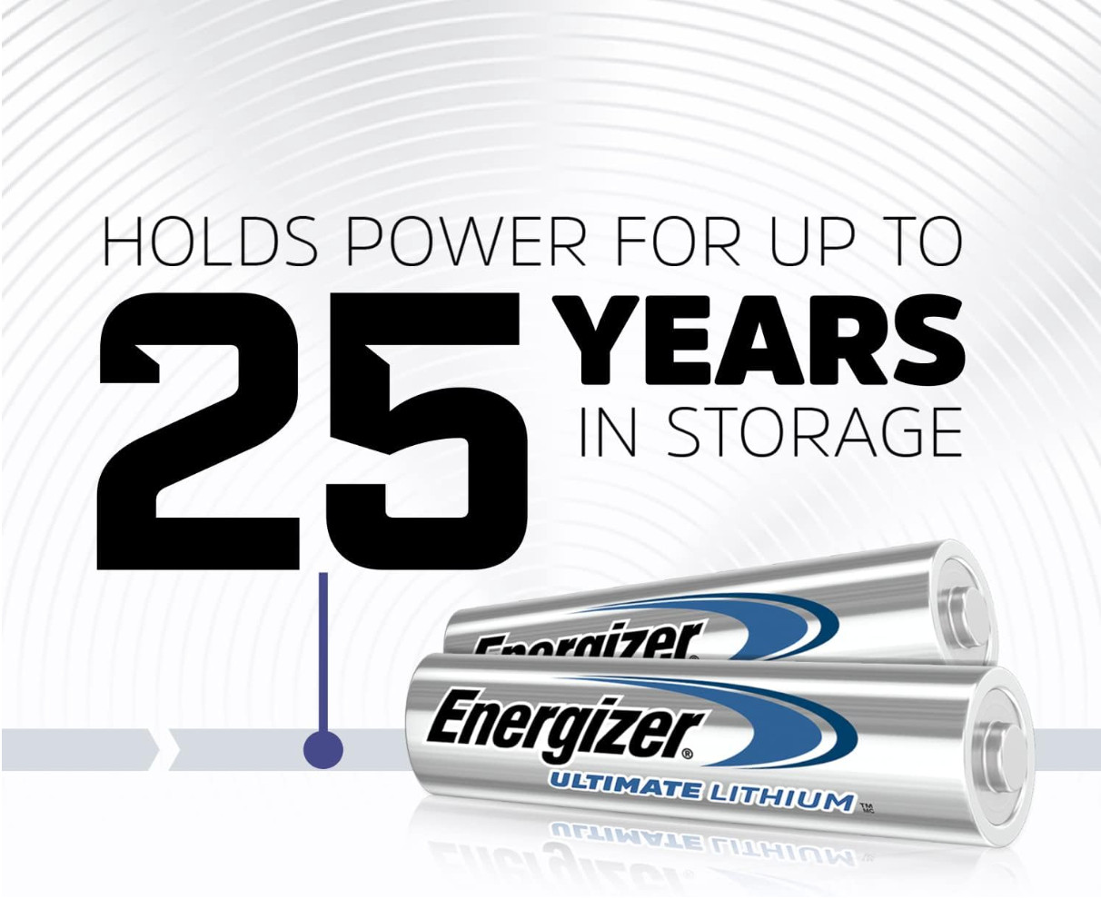 Energizer Ultimate Lithium AA Batteries - 24 Pack