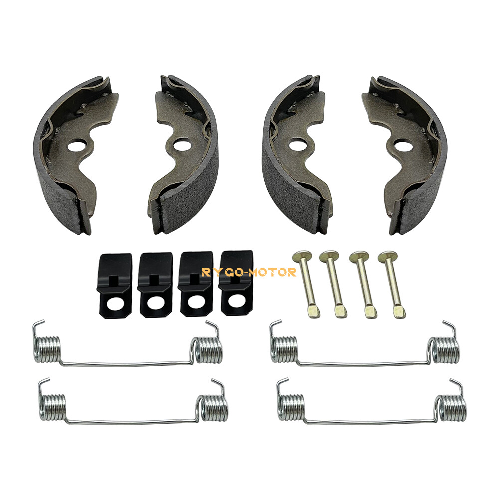 Front & Rear Brake Shoes Pins Kit for Honda Fourtrax 300 2x4 1988-2000 TRX300