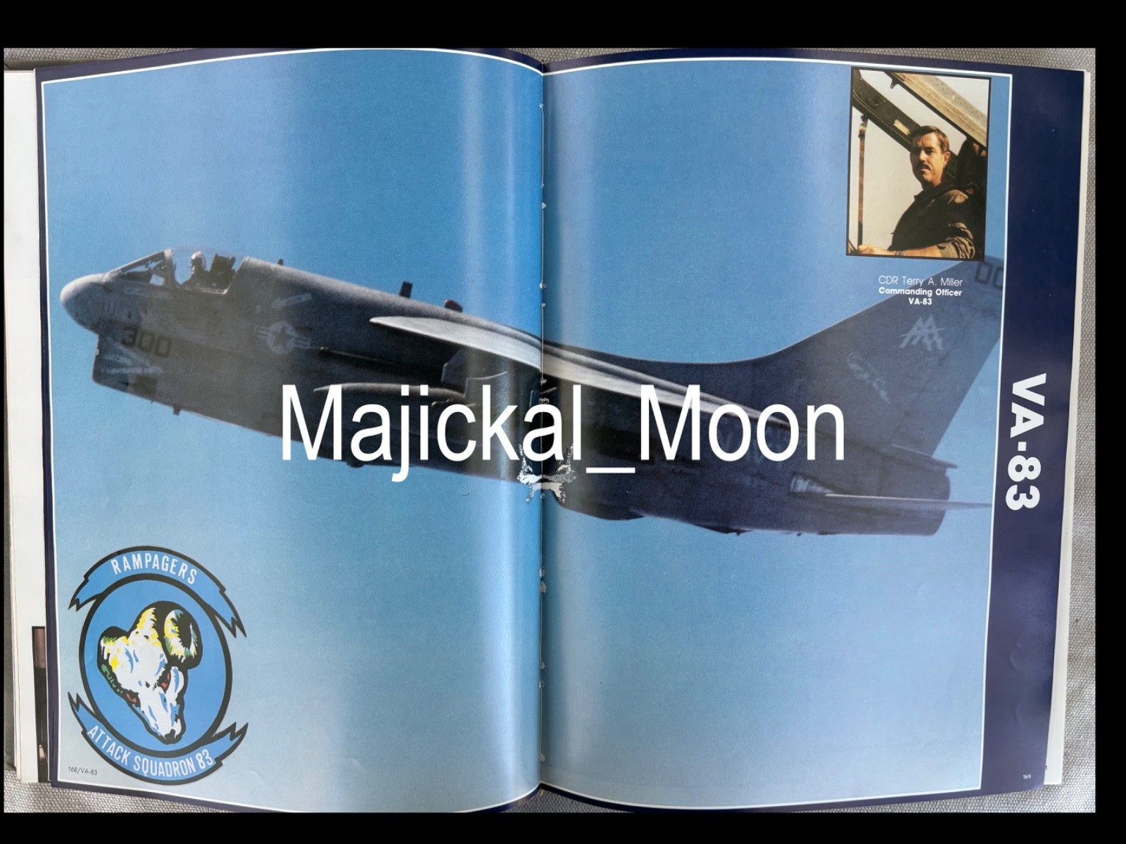 USS SARATOGA CV-60 Deployment Cruise Book 1986-1987