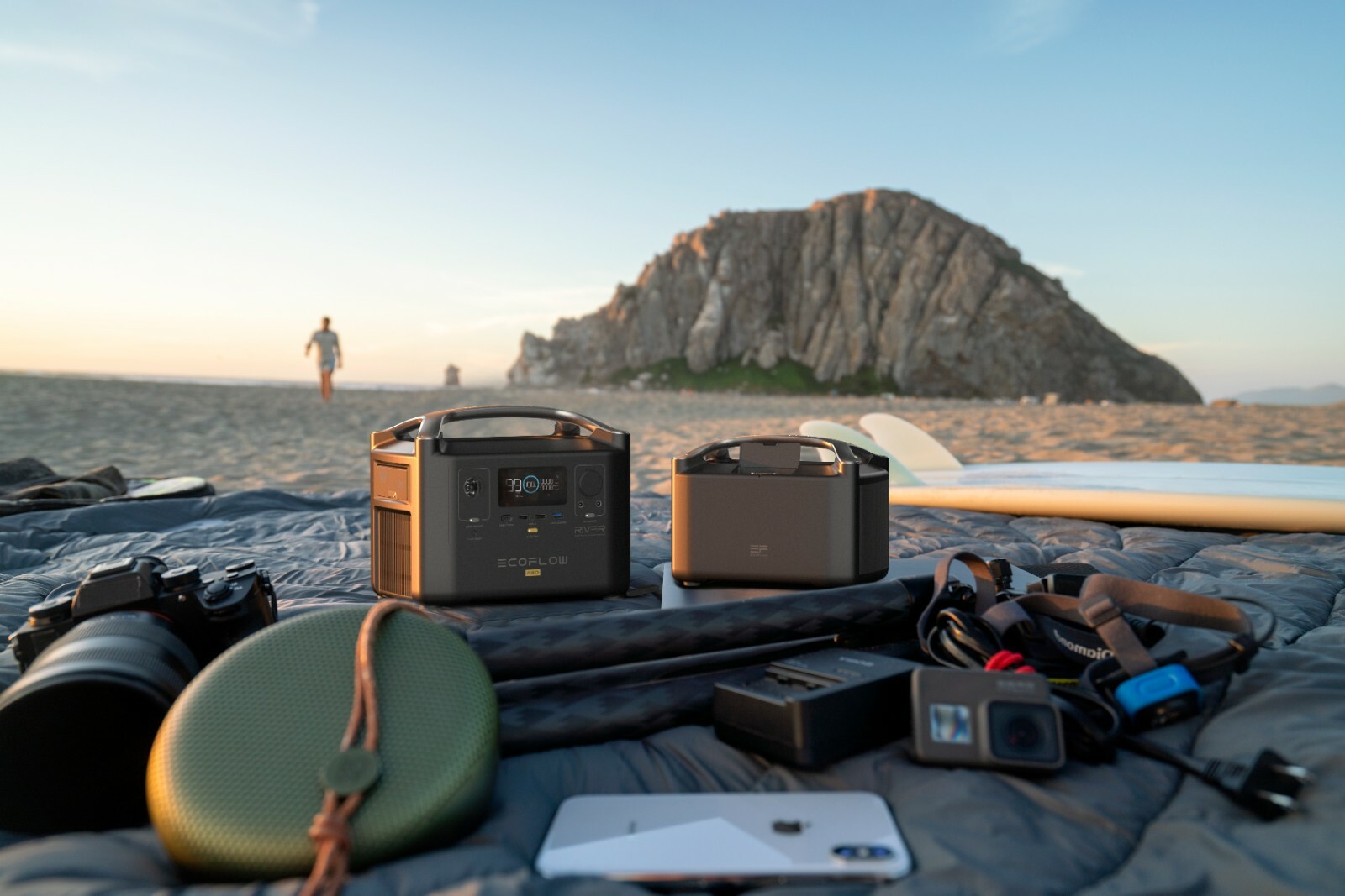 EcoFlow RIVER Pro Power Station 720Wh Generator for Outdoor, Camping, RV