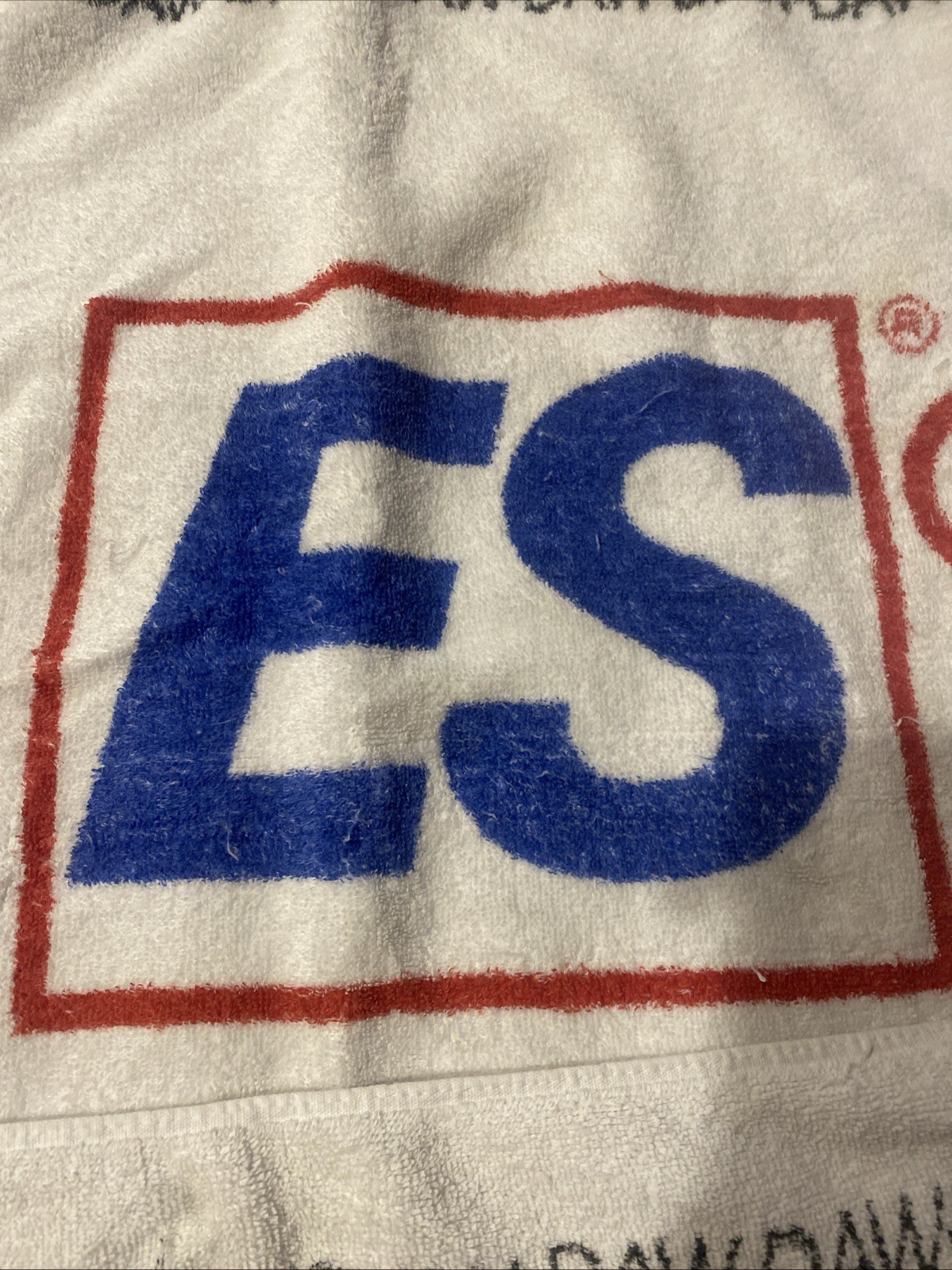 Vtg 1992 Vicodin ES Bath Beach Towel Pharma Advertising Rare