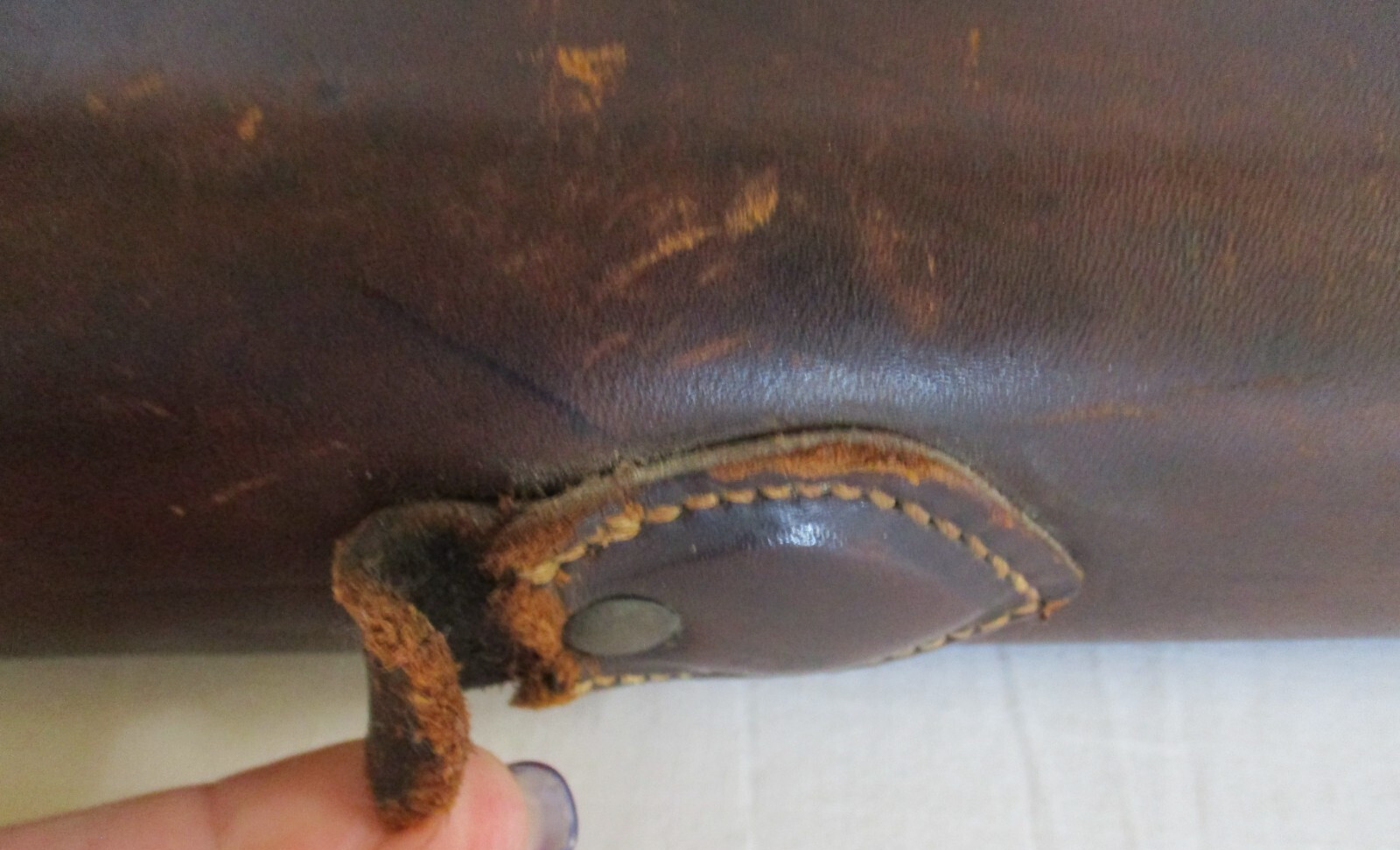 Vintage Leg 'O Mutton Breakdown Shotgun Leather Case - LEGMUTT