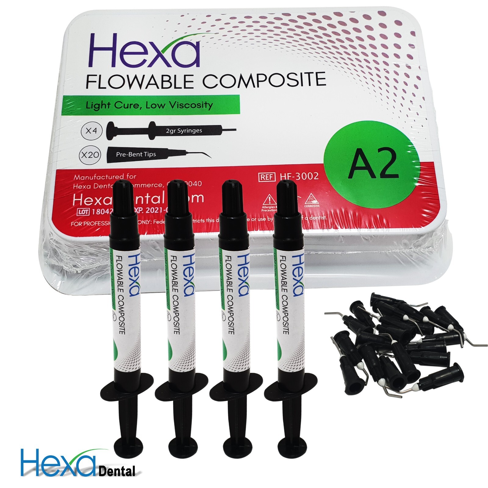 Premium Dental Flowable Composite Light Cure, Low Viscosity Resin Teeth Glue