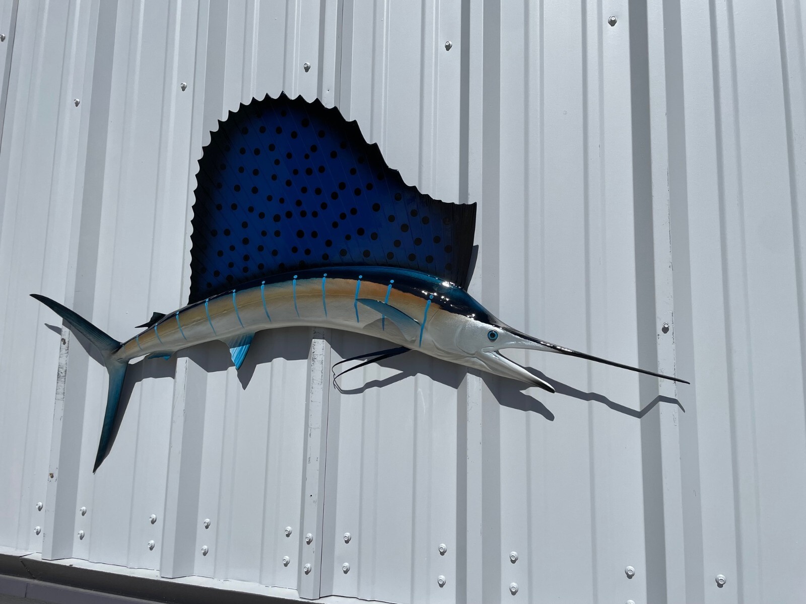 52" Sailfish Half Mount Fish Replica - Quick Production